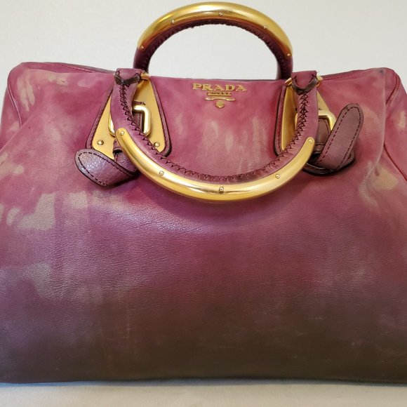 ********SOLD*********Prada Purse Bowling Bag - Picture 1 of 5
